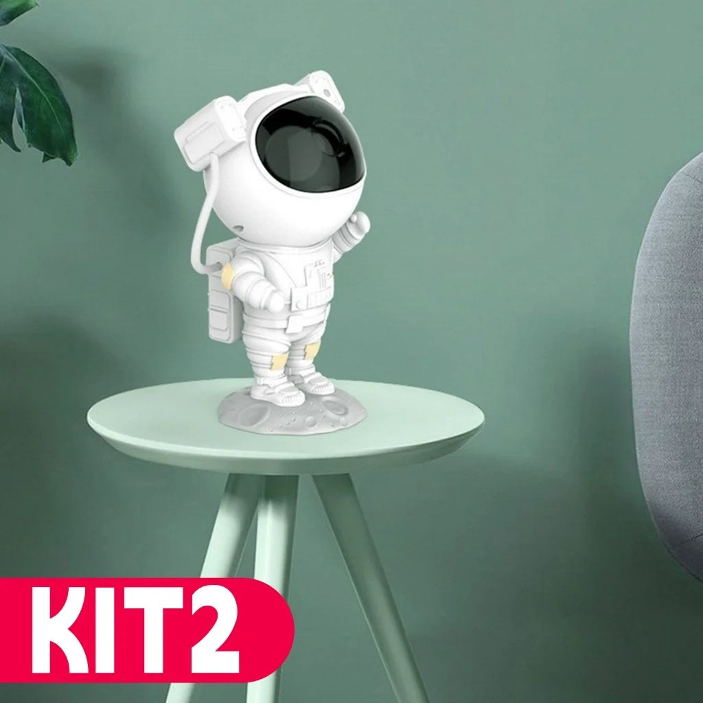🌌 Luminária Projetora Astronauta™ – Traga o Universo para Dentro de Casa!