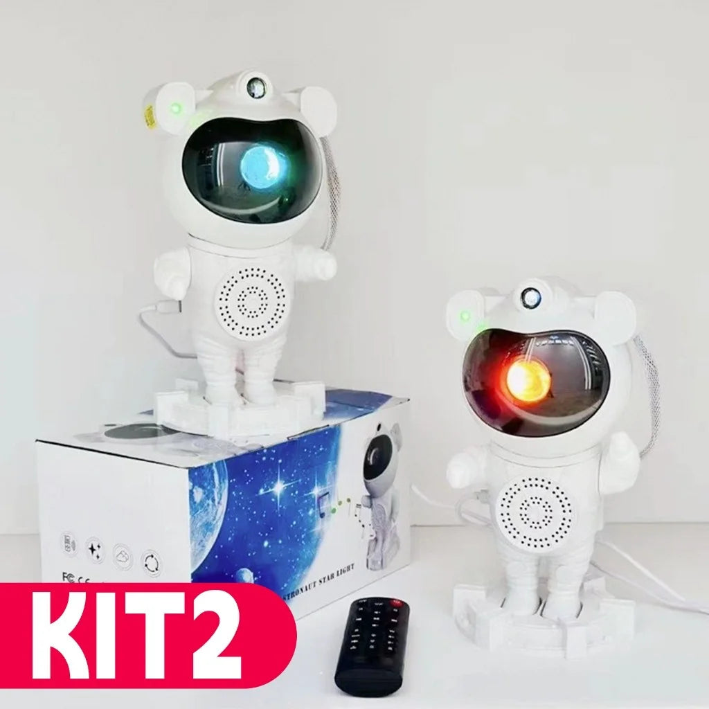 🌌 Luminária Projetora Astronauta™ – Traga o Universo para Dentro de Casa!