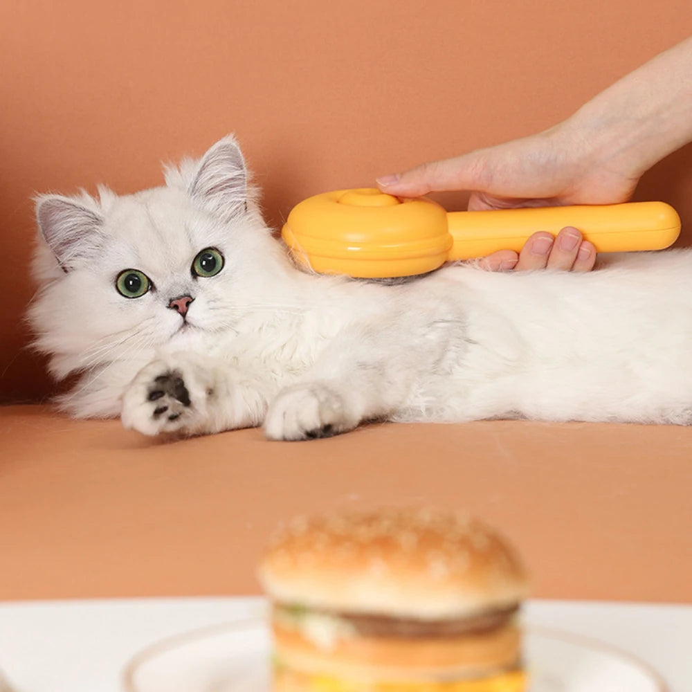 🐾 Pente de Massagem e Desembaraço para Pets – Cuide do Pelo com Conforto e Eficiência