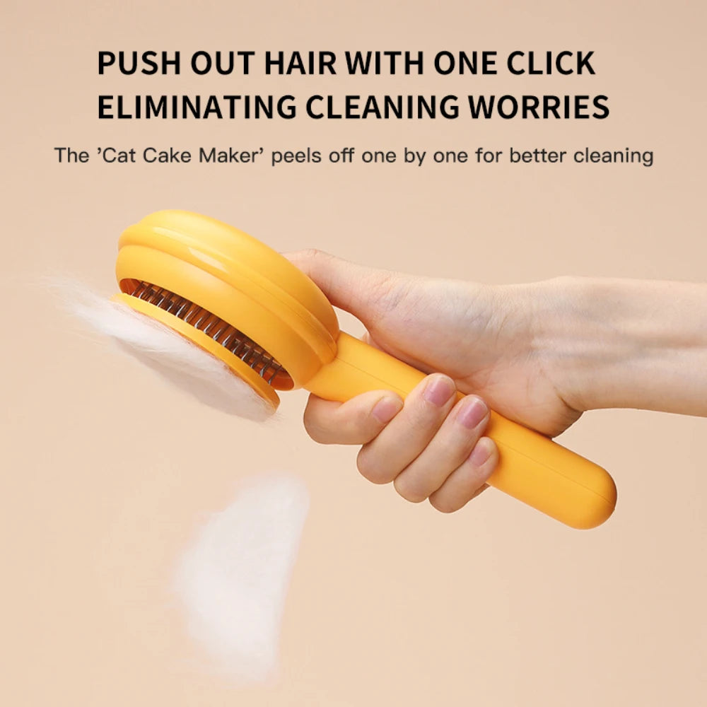 🐾 Pente de Massagem e Desembaraço para Pets – Cuide do Pelo com Conforto e Eficiência