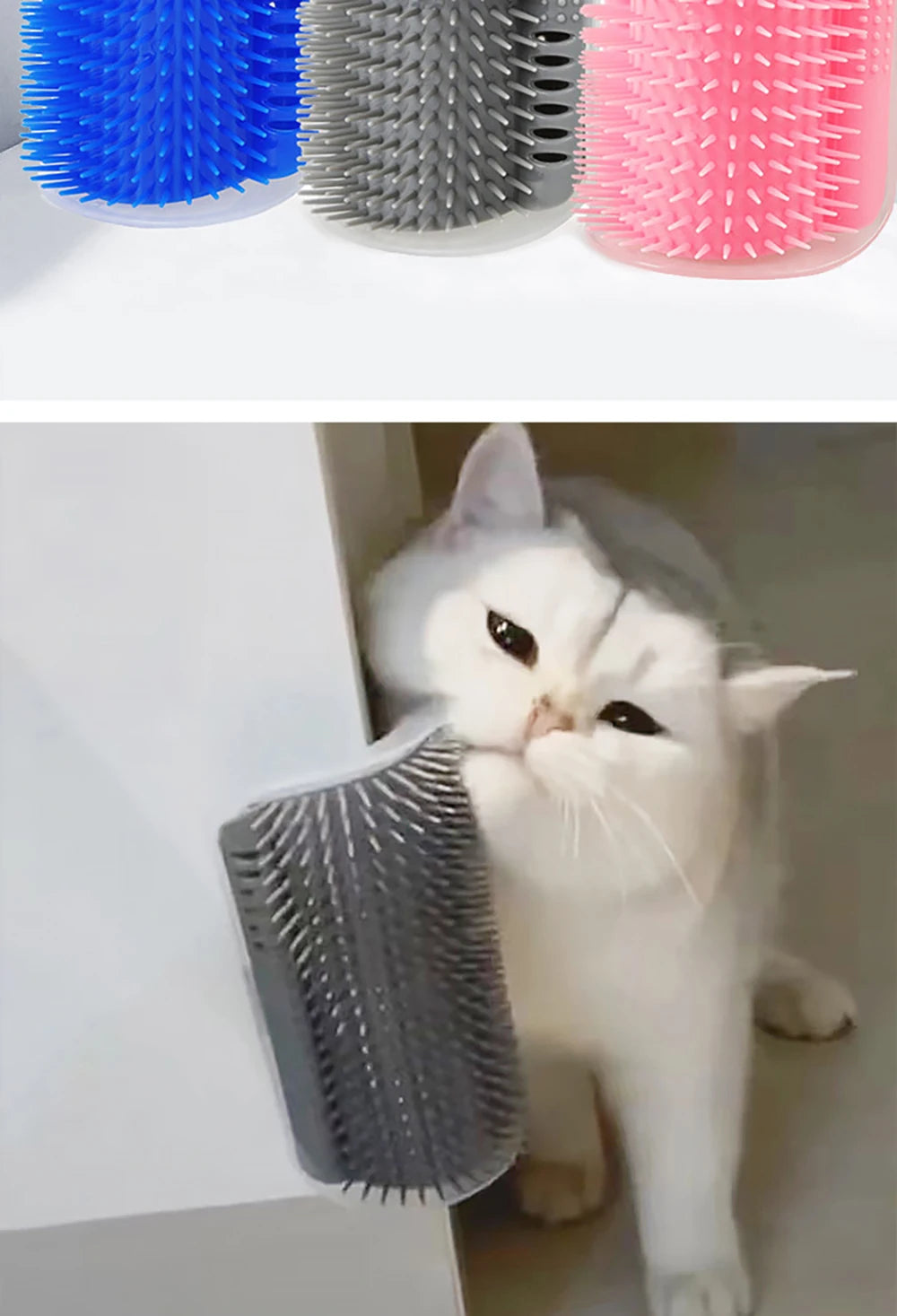 🐱 Massageador de Canto CatRelax™ – Conforto, Diversão e Autocuidado para seu Gato!