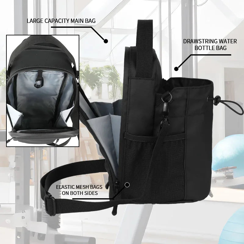 💧 Bolsa Transversal Magnética para Garrafa – Estilo, Liberdade e Praticidade em Movimento