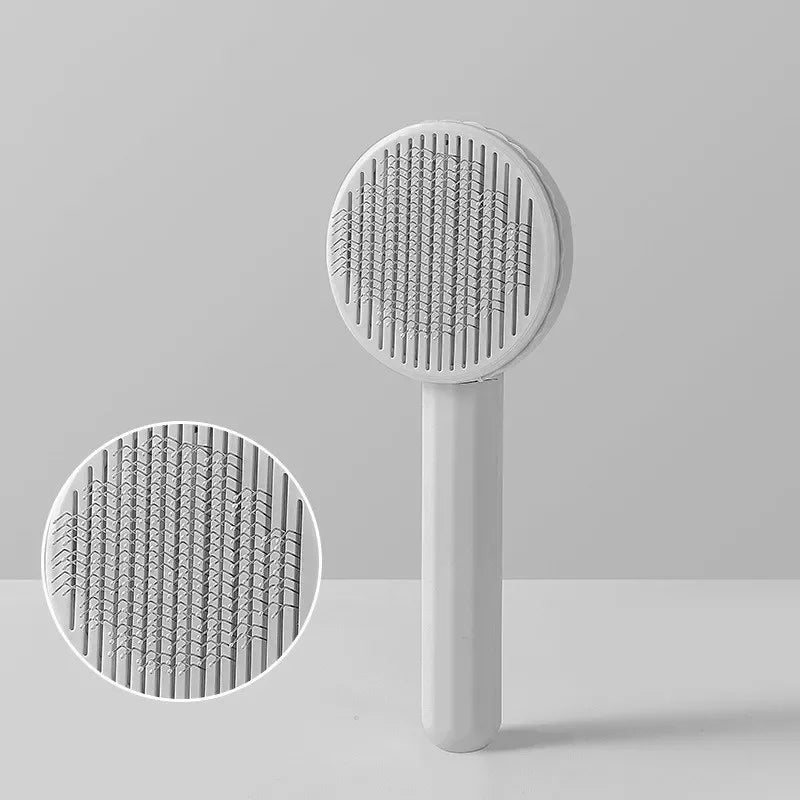 🐾&nbsp;Escova Removedora de Pelos para Cães e Gatos – Limpeza, Conforto e Brilho em um Só Passo!