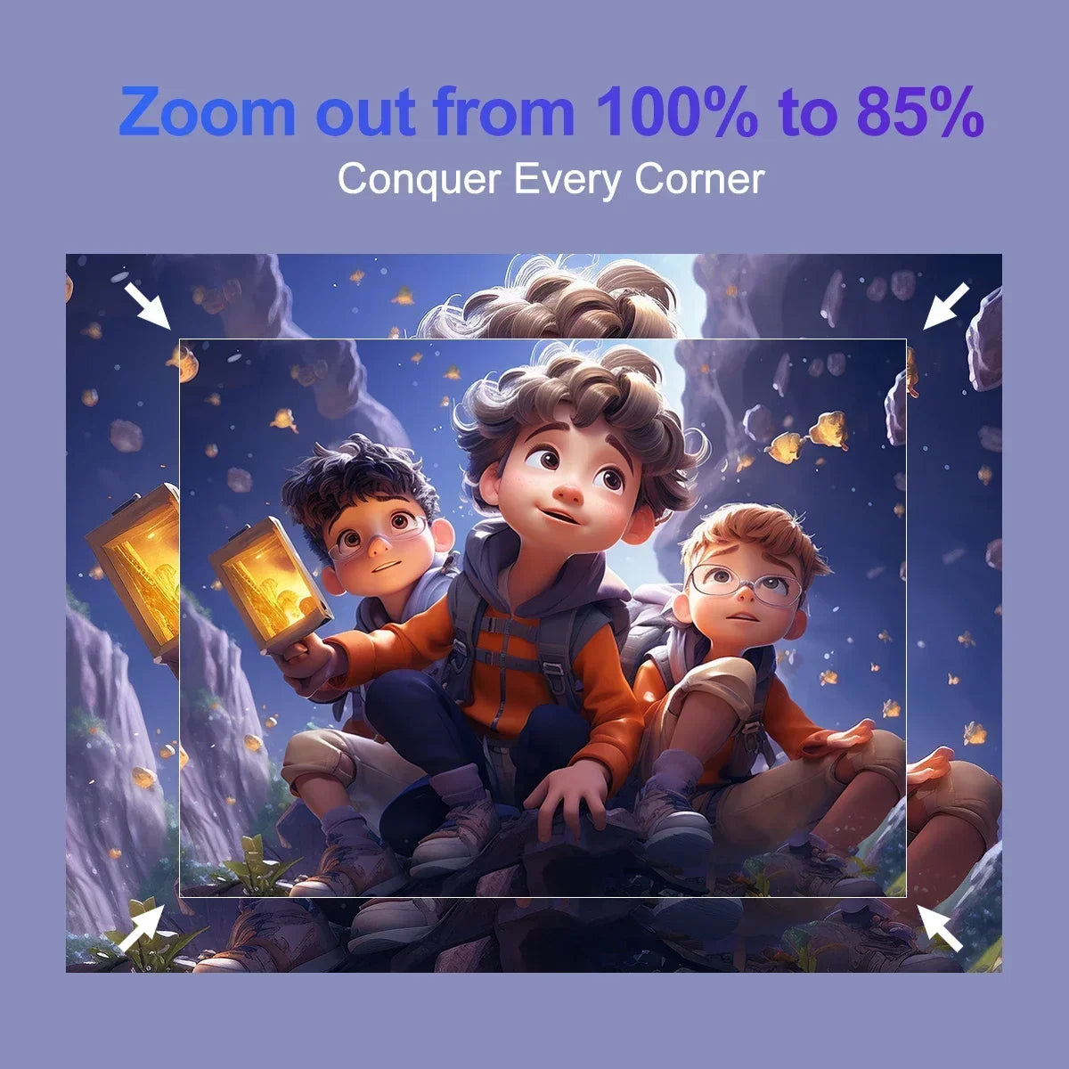 🎥 Projetor Portátil HY320™ – Tecnologia, Potência e Imersão em Qualquer Lugar!