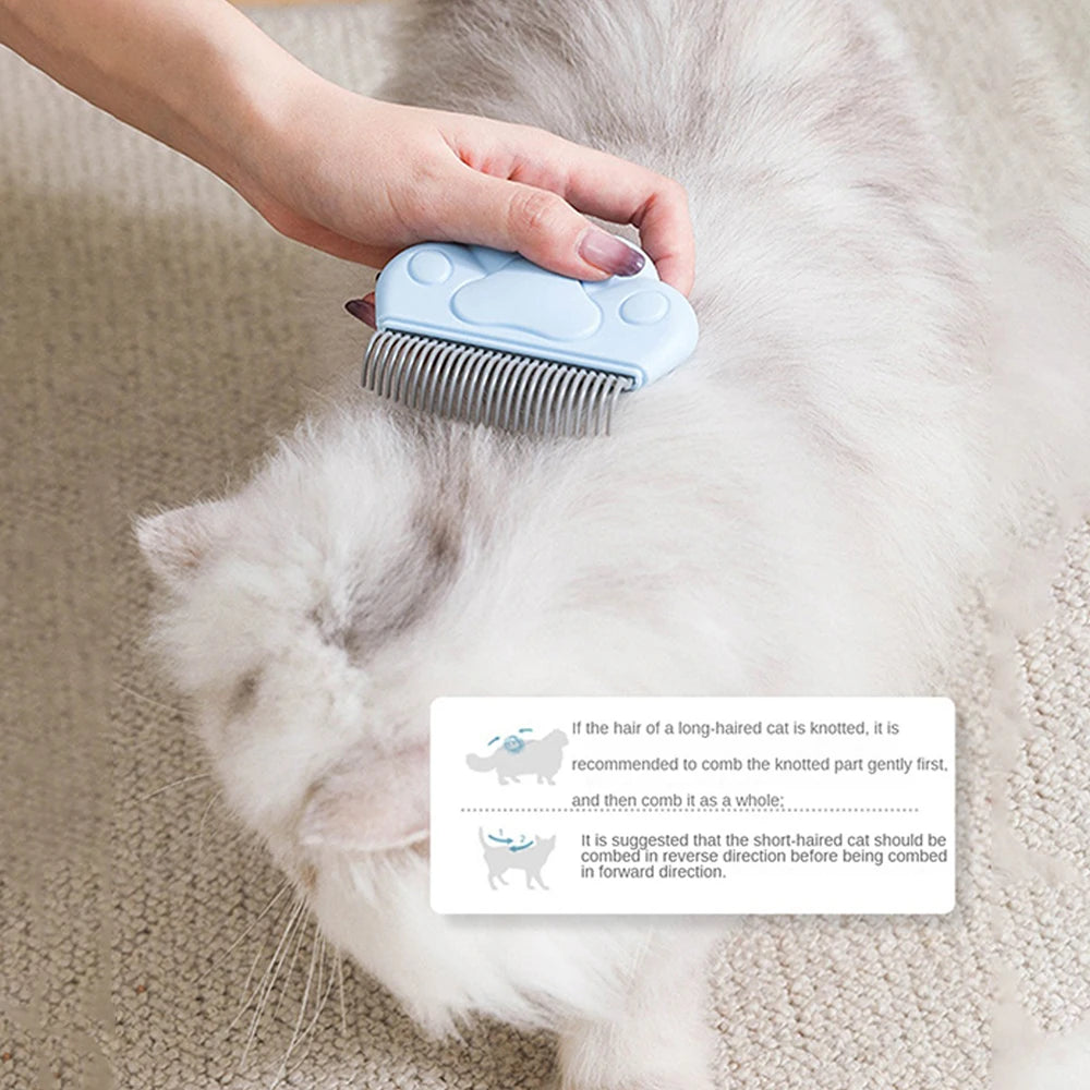 🐾 Pente de Massagem e Desembaraço para Pets – Cuide do Pelo com Conforto e Eficiência