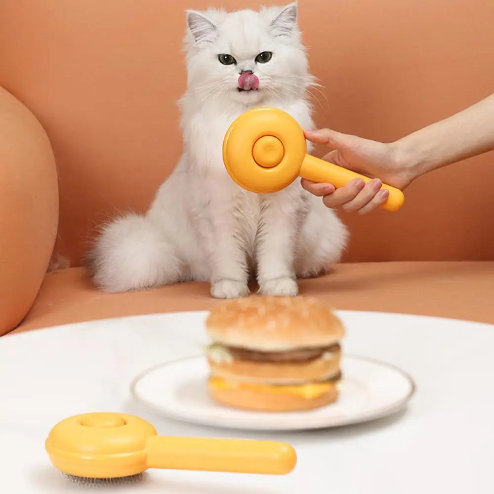 🐾 Pente de Massagem e Desembaraço para Pets – Cuide do Pelo com Conforto e Eficiência